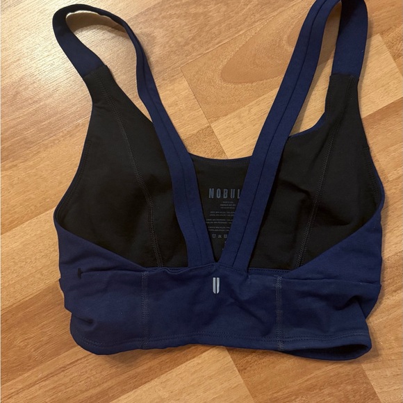 NOBULL Deep Navy Double-Strap Sports Bra - Picture 4 of 4